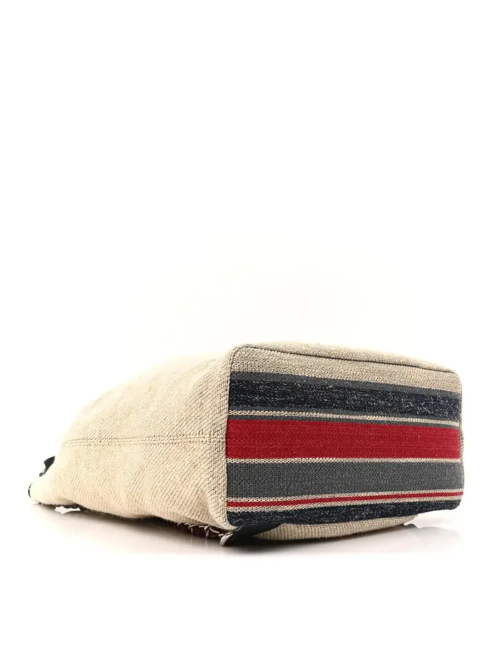 Chanel Striped Canvas Large Deauville #329526C16B